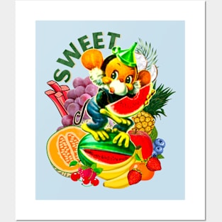 Sweet fruit Posters and Art